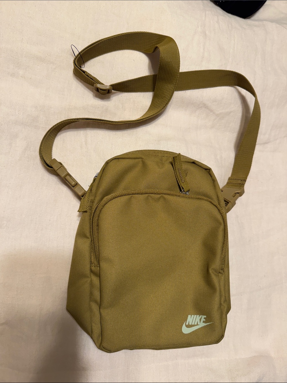 NWT Nike Olive Green Crossbody Sling Bag